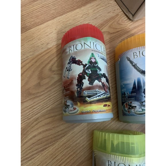 Lot of 6 Lego Bionicle 8614 8615 8616 8617 8618 8619 All New Sealed Box - Picture 2 of 11